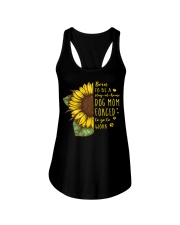 Born To Be A Stay At Home Dog Mom Ladies Flowy Tank tile