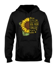 Born To Be A Stay At Home Dog Mom Hooded Sweatshirt tile