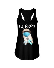 Ew People Pug Ladies Flowy Tank tile