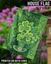 Lucky Shamrock Magic Hat 29.5"x39.5" House Flag aos-house-flag-29-5-x-39-5-ghosted-lifestyle-14