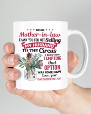 Thanks For Not Selling My HusBand To Mother-in-law Mug ceramic-mug-lifestyle-26