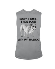 I have plans with bulldog Sleeveless Tee tile