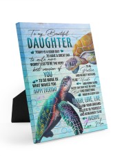 Today Is A Good Day HAve Great Day Mom To Daughter Easel-Back Gallery Wrapped Canvas tile
