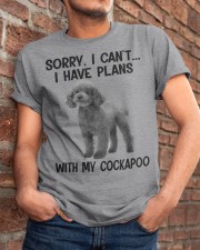 I have plans with my dog Cockapoo Classic T-Shirt apparel-classic-tshirt-lifestyle-26