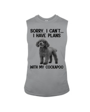 I have plans with my dog Cockapoo Sleeveless Tee tile
