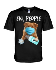 Ew People Nova Scotia Duck Tolling Retriever V-Neck T-Shirt tile