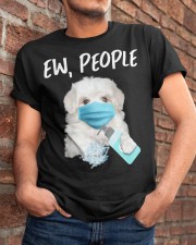 Ew People Dog Wearing A Face Mask Maltese Classic T-Shirt apparel-classic-tshirt-lifestyle-26