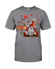 I love being a grandma NANNY Classic T-Shirt front