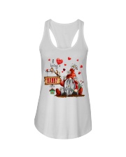 I love being a grandma NANNY Ladies Flowy Tank tile