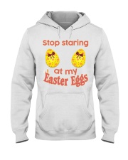 Stop Staring At My Easter Eggs Hooded Sweatshirt tile