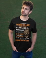 Thanks For Leading By Example And Rasing The Man Classic T-Shirt apparel-classic-tshirt-lifestyle-front-43