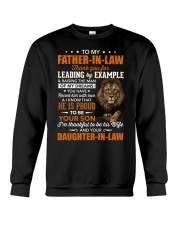 Thanks For Leading By Example And Rasing The Man Crewneck Sweatshirt tile
