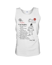 Even When I'm Not Close By Dad To Daughter Unisex Tank tile