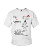Even When I'm Not Close By Dad To Daughter Youth T-Shirt tile