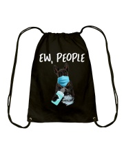 Ew People Dog Scottish Terrier Drawstring Bag tile