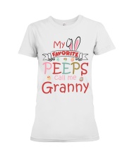 Customize Easter's day Granny To Grandma Premium Fit Ladies Tee tile
