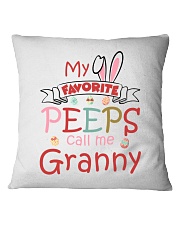 Customize Easter's day Granny To Grandma Square Pillowcase tile