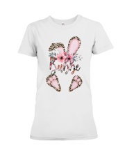 Customize GRANDMA Easter's day Bubbe Premium Fit Ladies Tee tile