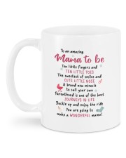 To Be Ten Little Fingers Daughter To Mom Mug back