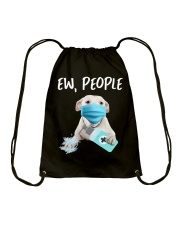 Ew People Dog Dogo Argentino Drawstring Bag tile