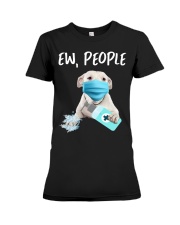 Ew People Dog Dogo Argentino Premium Fit Ladies Tee tile
