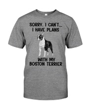 I Have Plans With My Boston Terrier Premium Fit Mens Tee tile