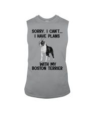 I Have Plans With My Boston Terrier Sleeveless Tee tile