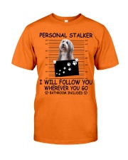 Personal Stalker Bearded Collie Classic T-Shirt front