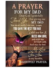 Dear God I Gratefully For Giving Dad To Daughter Vertical Poster tile