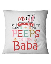 Customize Easter's day Baba To Grandma Square Pillowcase tile