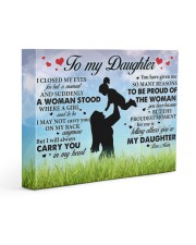 I Closed My Eyes For But A Moment Mom To Daughter 14x11 Gallery Wrapped Canvas Prints front