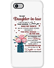 I Did Not Get To Choose You To Daughter In Law Phone Case tile