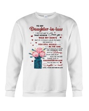 I Did Not Get To Choose You To Daughter In Law Crewneck Sweatshirt tile