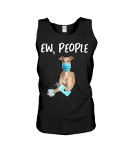 Ew People Dog Italian Greyhound Unisex Tank tile