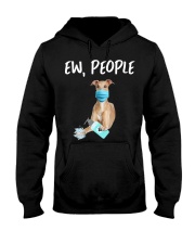 Ew People Dog Italian Greyhound Hooded Sweatshirt tile