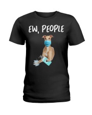 Ew People Dog Italian Greyhound Ladies T-Shirt tile