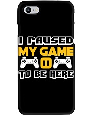 I Pause My Game To Be Here Phone Case tile