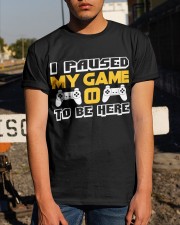 I Pause My Game To Be Here Classic T-Shirt apparel-classic-tshirt-lifestyle-29