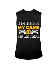 I Pause My Game To Be Here Sleeveless Tee tile