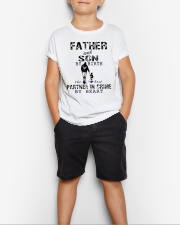 Father And Son By Birth Partner In Crime To Son Youth T-Shirt lifestyle-youth-tshirt-front-1
