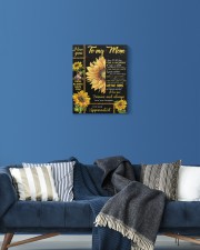 I Know It's Not Easy For A Woman Daughter To Mom 11x14 Gallery Wrapped Canvas Prints aos-canvas-pgw-11x14-lifestyle-front-06