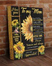 I Know It's Not Easy For A Woman Daughter To Mom 11x14 Gallery Wrapped Canvas Prints aos-canvas-pgw-11x14-lifestyle-front-09