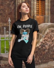 Ew People Dog Wearing A Face Mask Papillon Classic T-Shirt apparel-classic-tshirt-lifestyle-06
