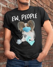 Ew People Dog Wearing A Face Mask Papillon Classic T-Shirt apparel-classic-tshirt-lifestyle-26
