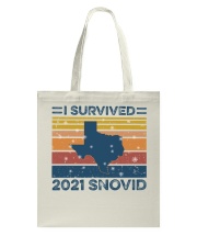 I Survived 2021 Snovid Tote Bag tile