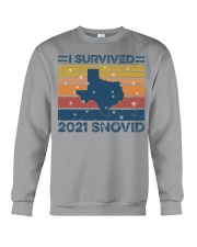 I Survived 2021 Snovid Crewneck Sweatshirt tile