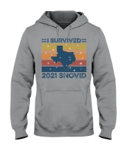 I Survived 2021 Snovid Hooded Sweatshirt tile
