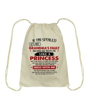If I'm Spoiled It's My GP's Fault To Granddaughter Drawstring Bag tile