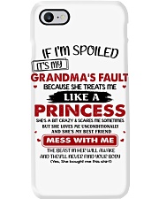 If I'm Spoiled It's My GP's Fault To Granddaughter Phone Case tile