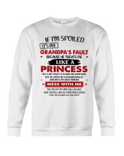 If I'm Spoiled It's My GP's Fault To Granddaughter Crewneck Sweatshirt tile